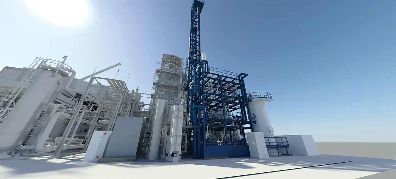 Air Liquide’s industrial scale pilot plant for Ammonia Cracking.