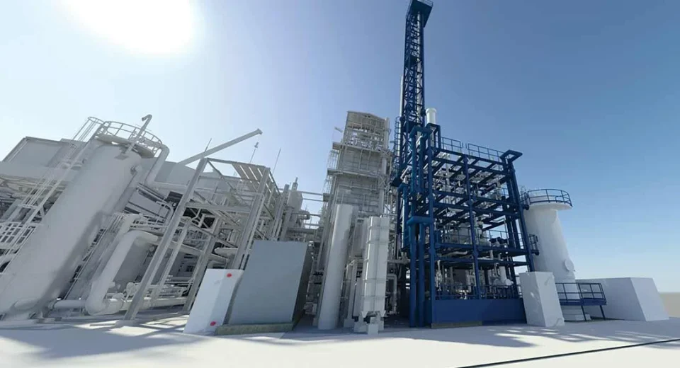 Air Liquide’s industrial scale pilot plant for Ammonia Cracking.
